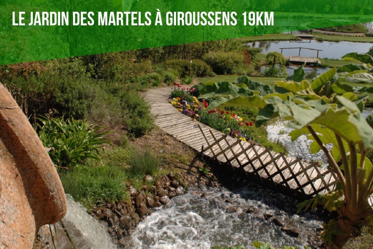 Le Grand Cottage Nature Piscine Chauffee Privee Du Tarn Entre Toulouse Et Albi & Les Cottages Du Tarn Peyrole Luaran gambar